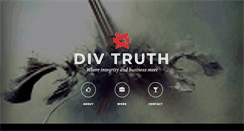 Desktop Screenshot of divtruth.com